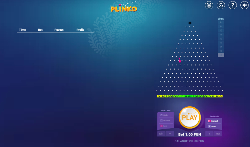 Jeu Plinko en France